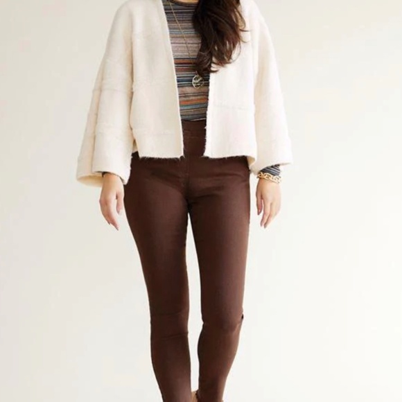 Coco + Carmen Cream Cardigan - Picture 4 of 7